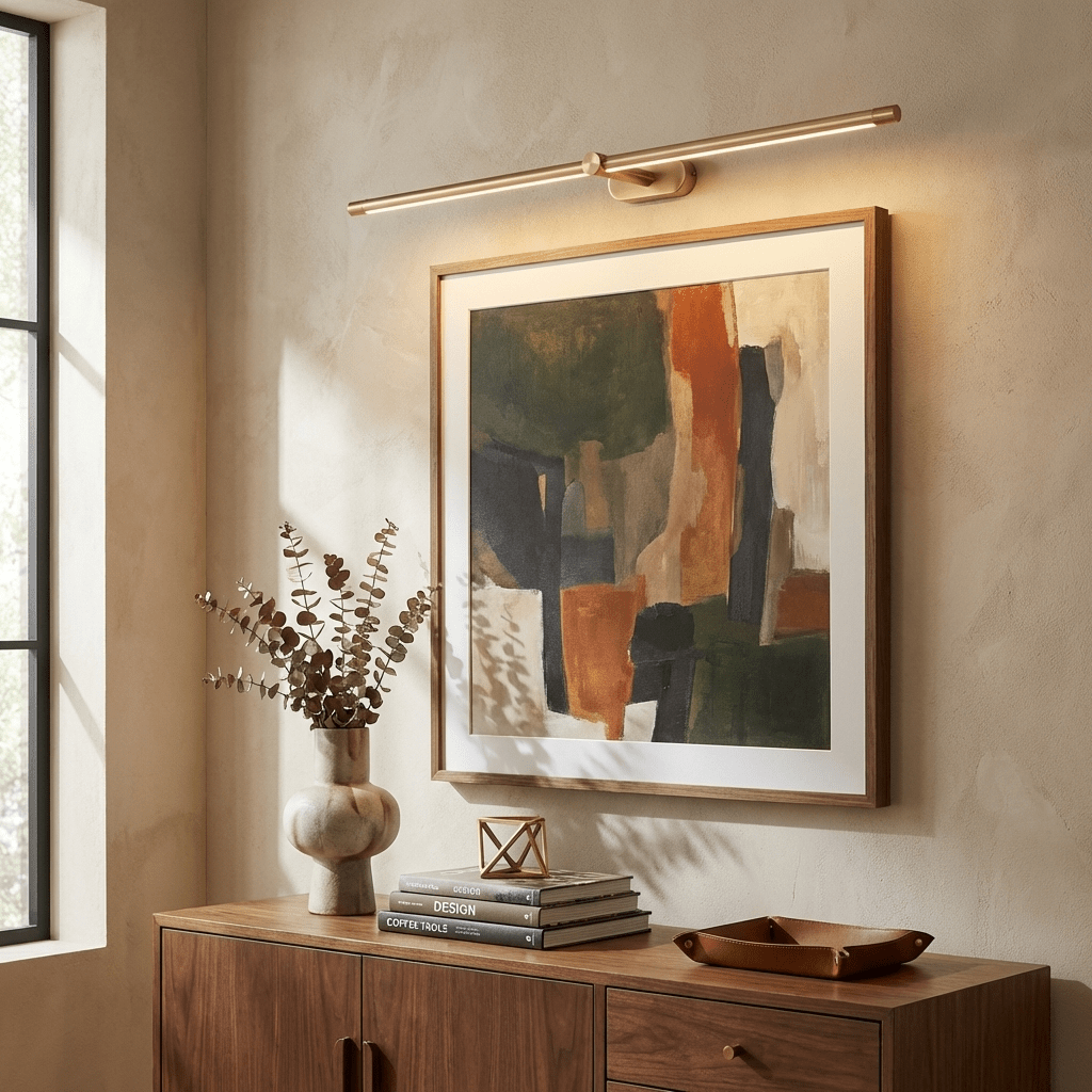 Wandlamp Minimalistisch Lineair Draadloos met Dimmer en Afstandsbediening