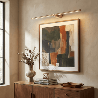 Wandlamp Minimalistisch Lineair Draadloos met Dimmer en Afstandsbediening