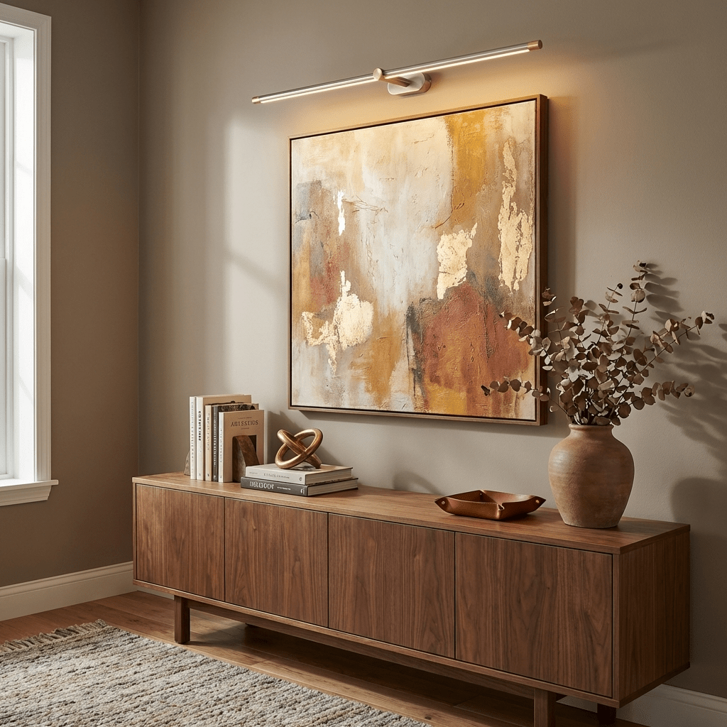 Wandlamp Minimalistisch Lineair Draadloos met Dimmer en Afstandsbediening