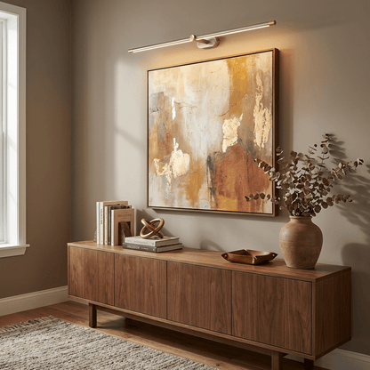 Wandlamp Minimalistisch Lineair Draadloos met Dimmer en Afstandsbediening