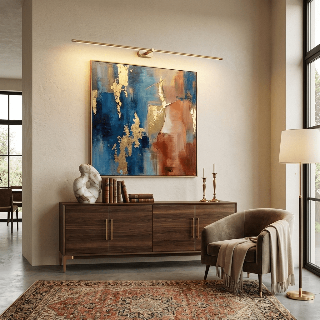 Wandlamp Minimalistisch Lineair Draadloos met Dimmer en Afstandsbediening