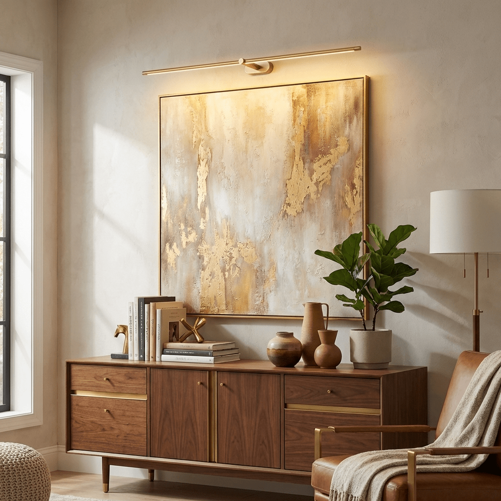 Wandlamp Minimalistisch Lineair Draadloos met Dimmer en Afstandsbediening
