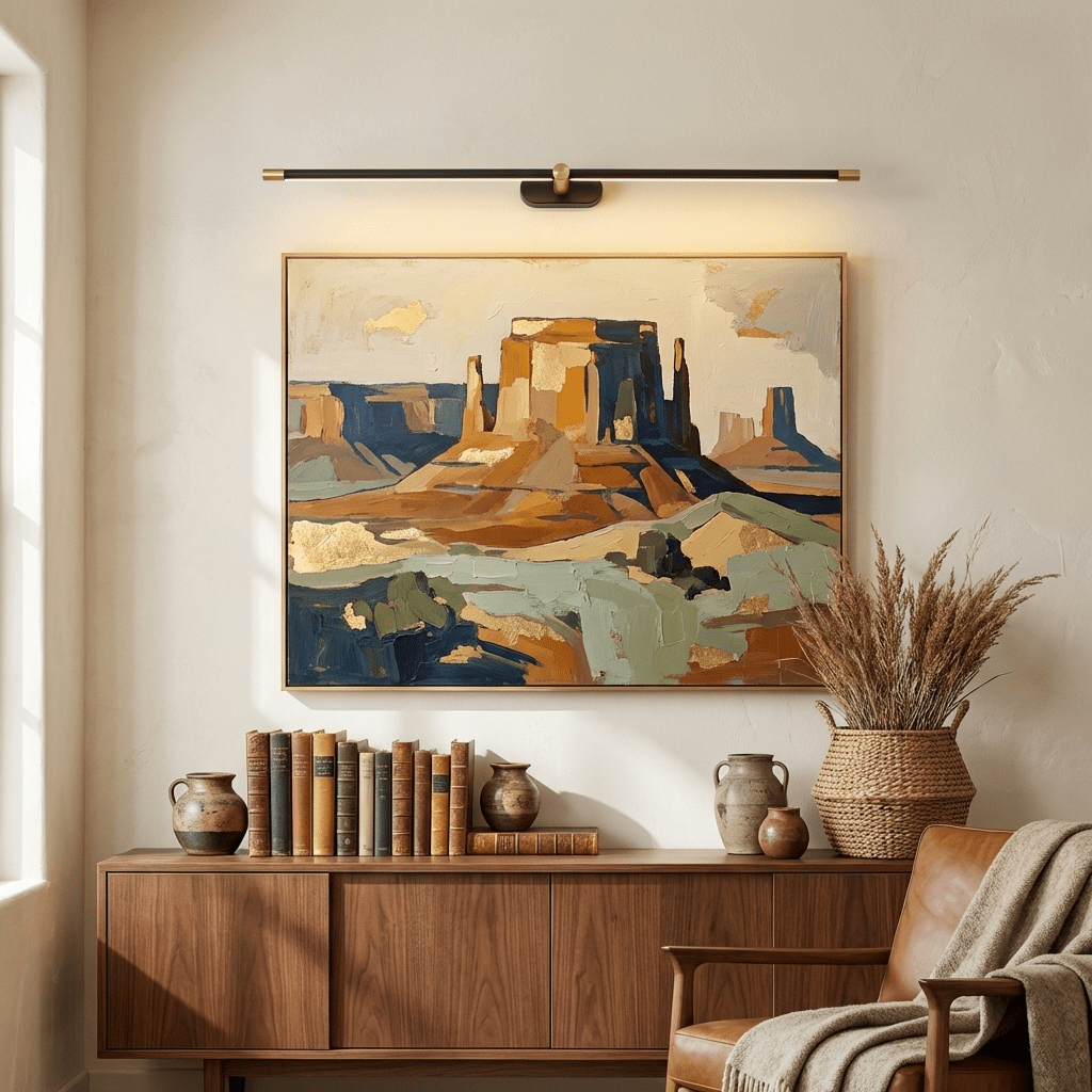 Wandlamp Minimalistisch Lineair Draadloos met Dimmer en Afstandsbediening