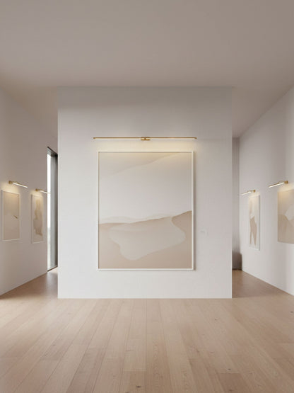 Wandlamp Minimalistisch Lineair Draadloos met Dimmer en Afstandsbediening