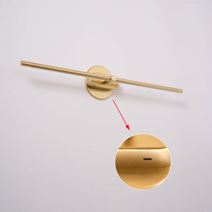 Wandlamp Minimalistisch Lineair Draadloos met Dimmer en Afstandsbediening