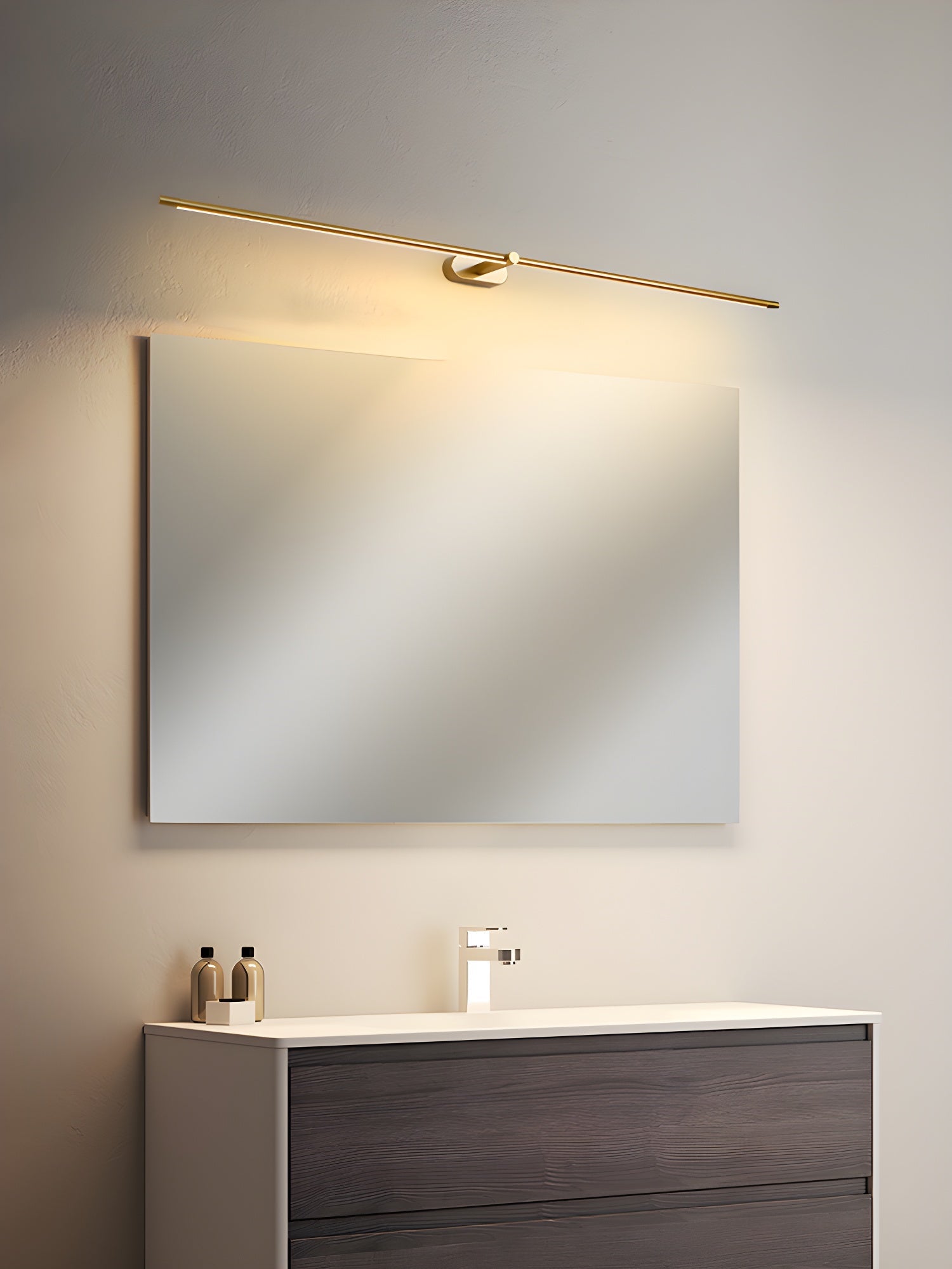 Wandlamp Minimalistisch Lineair Draadloos met Dimmer en Afstandsbediening