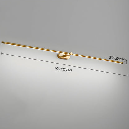 Wandlamp Minimalistisch Lineair Draadloos met Dimmer en Afstandsbediening