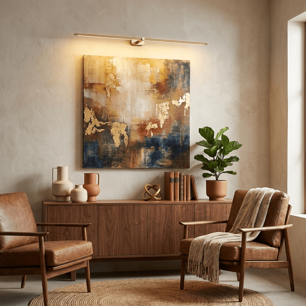 Wandlamp Minimalistisch Lineair Draadloos met Dimmer en Afstandsbediening