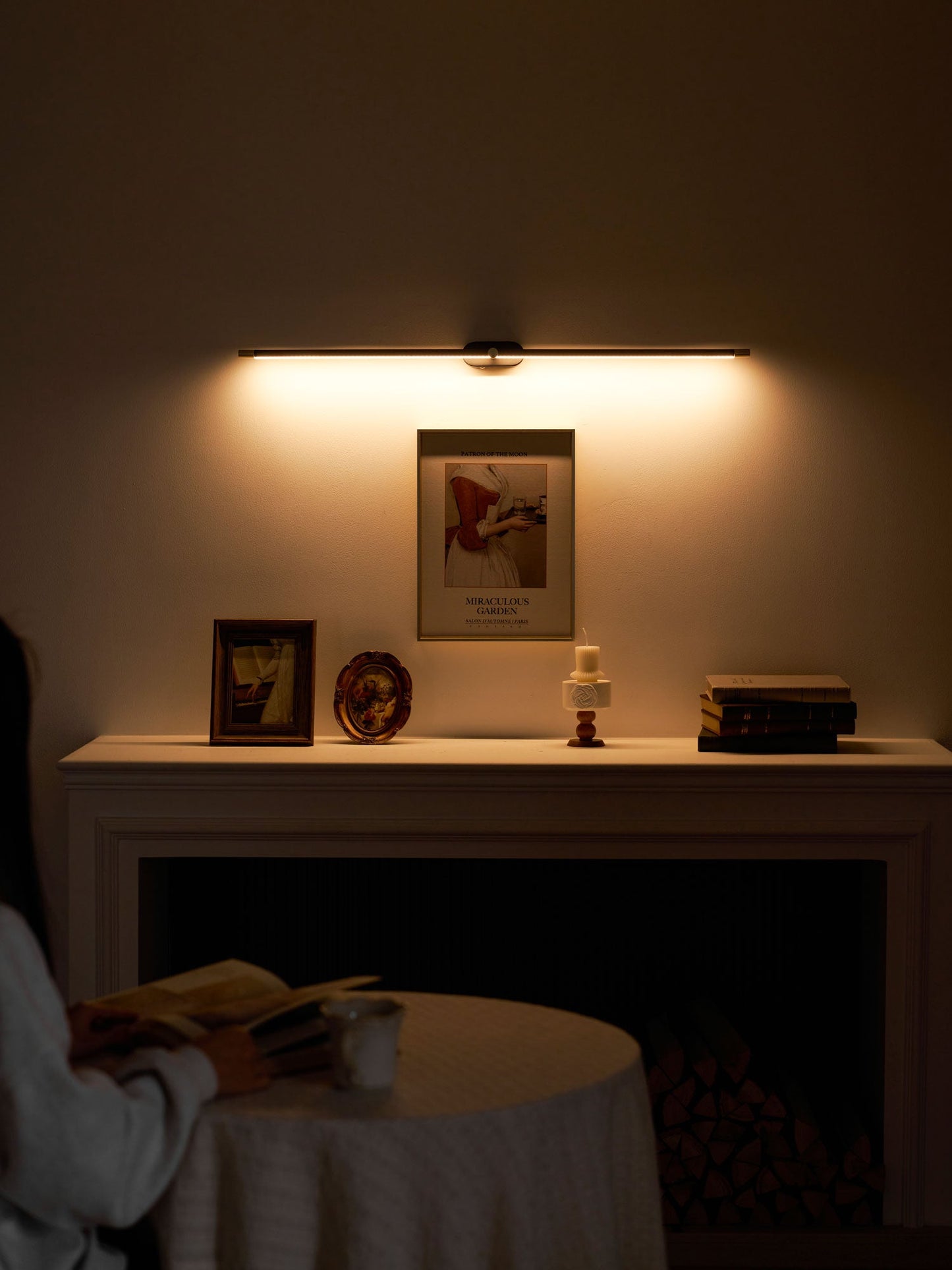 Wandlamp Minimalistisch Lineair Draadloos met Dimmer en Afstandsbediening