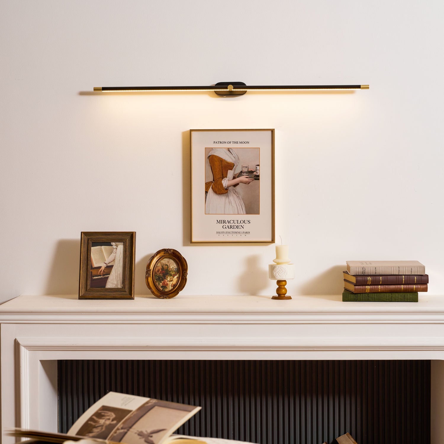 Wandlamp Minimalistisch Lineair Draadloos met Dimmer en Afstandsbediening