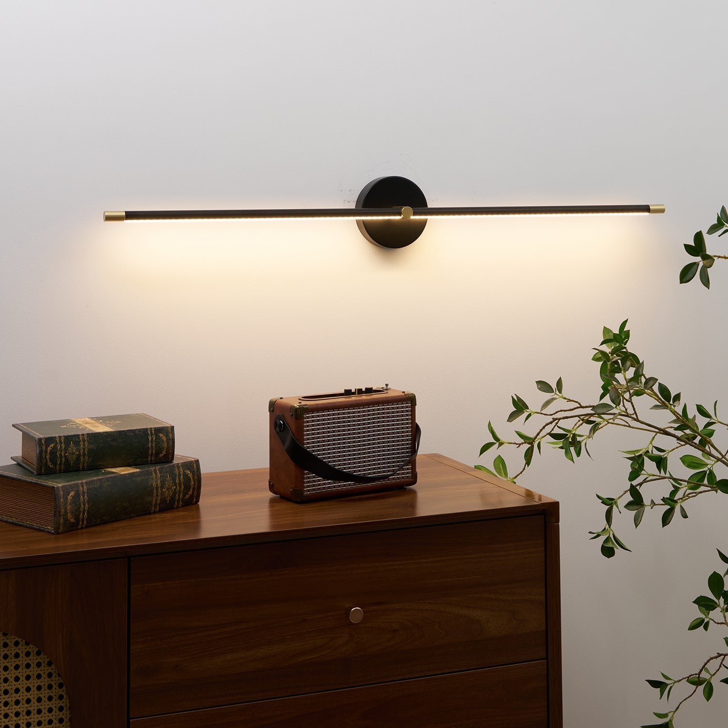 Wandlamp Minimalistisch Lineair LED voor Spiegel en Kunst met Geïntegreerde LED
