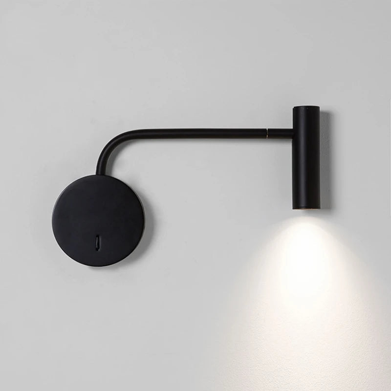 Wandlamp Minimalistisch met Draaibare Arm en Gerichtlicht voor Lezen