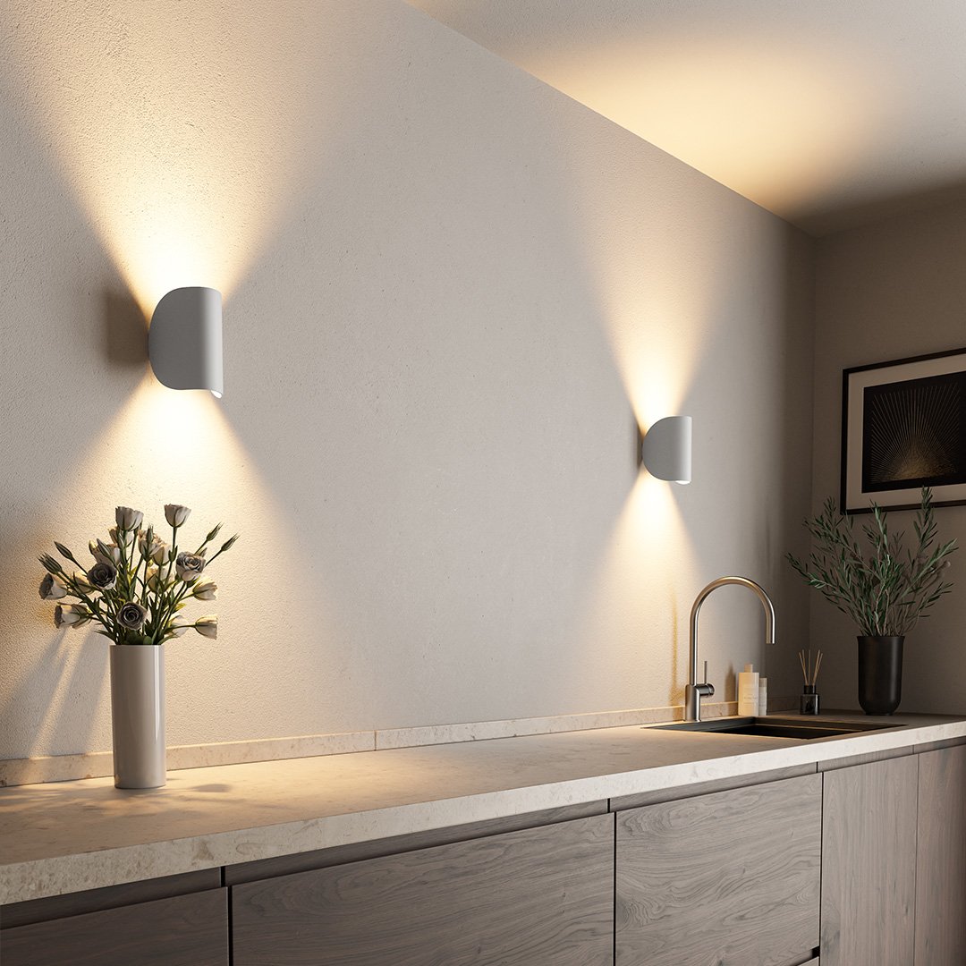 Wandlamp Minimalistisch met Draaibare Kap en Up-Down Verlichting