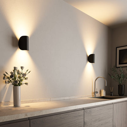 Wandlamp Minimalistisch met Draaibare Kap en Up-Down Verlichting