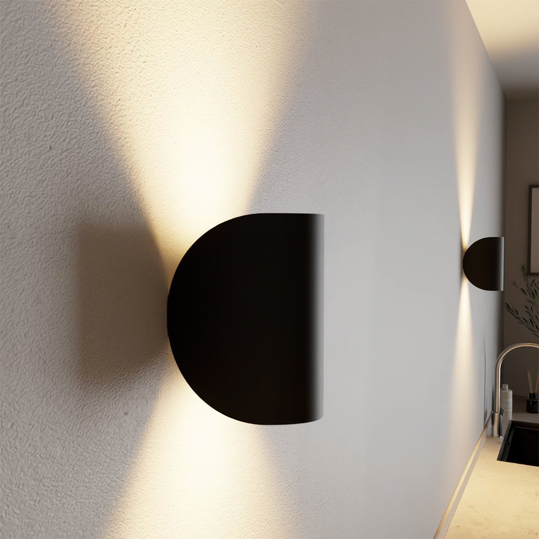 Wandlamp Minimalistisch met Draaibare Kap en Up-Down Verlichting
