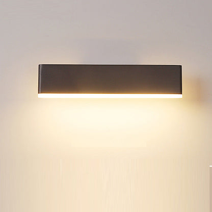 Wandlamp Minimalistisch met Draaibare Rechthoekige Kap en Geïntegreerde LED