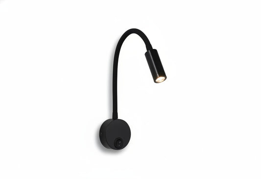 Wandlamp Minimalistisch met Flexibele Arm en Schakelaar voor Slaapkamer en Bureau