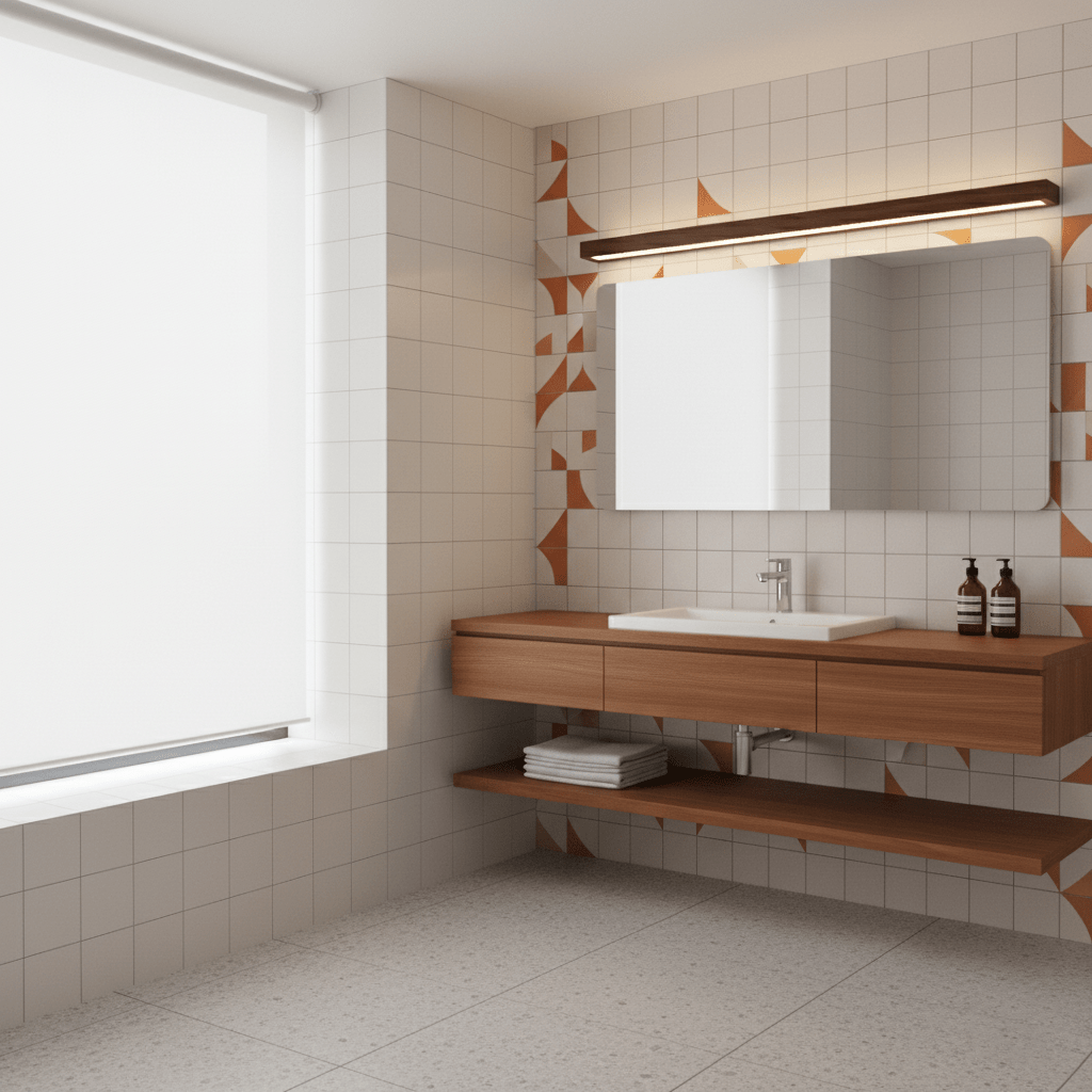 Wandlamp Minimalistisch met Geïntegreerde LED en Houten Behuizing