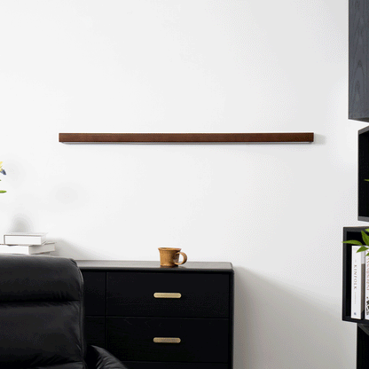 Wandlamp Minimalistisch met Geïntegreerde LED en Houten Behuizing