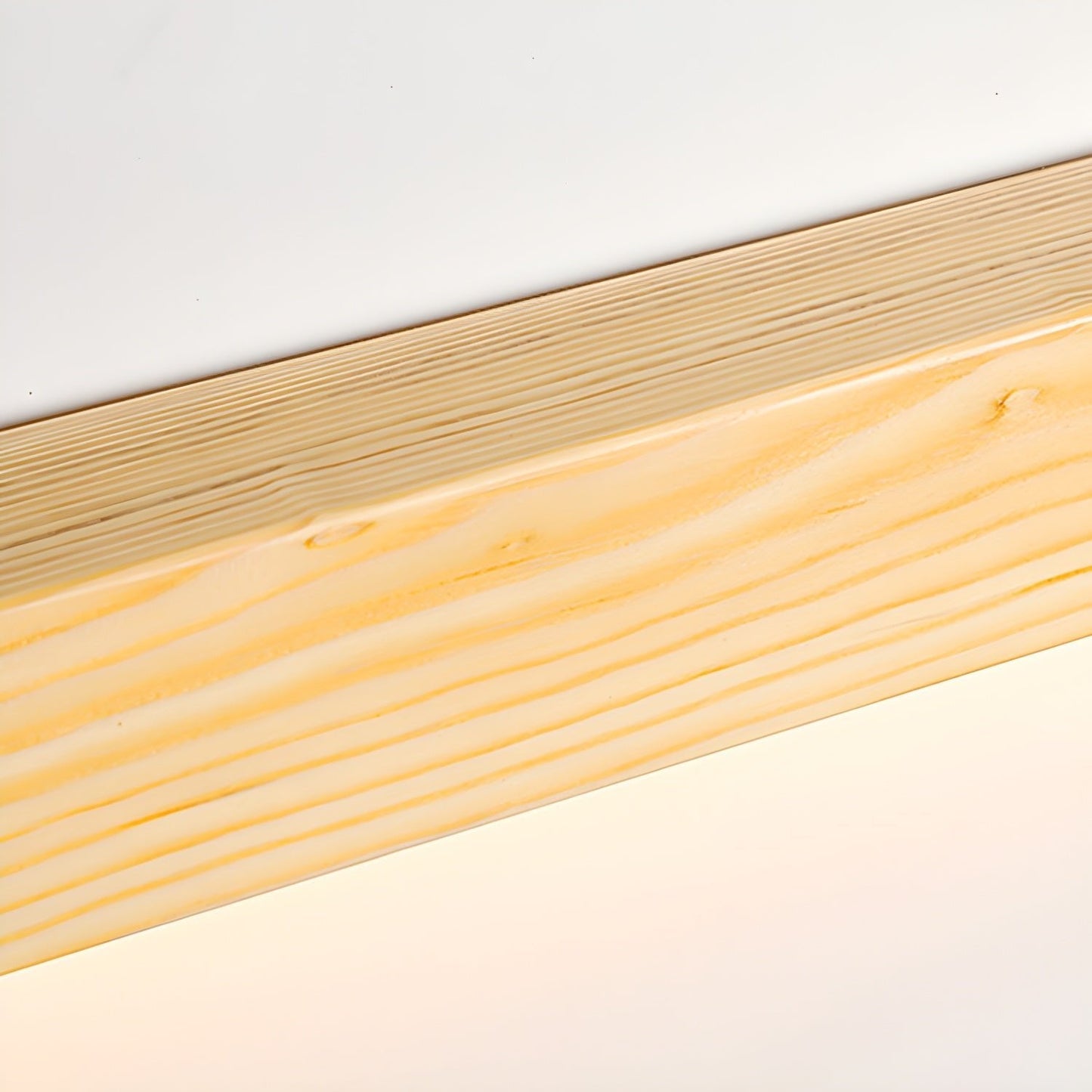Wandlamp Minimalistisch met Geïntegreerde LED en Houten Behuizing