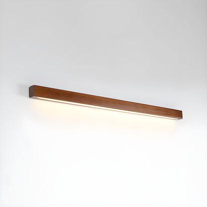 Wandlamp Minimalistisch met Geïntegreerde LED en Houten Behuizing