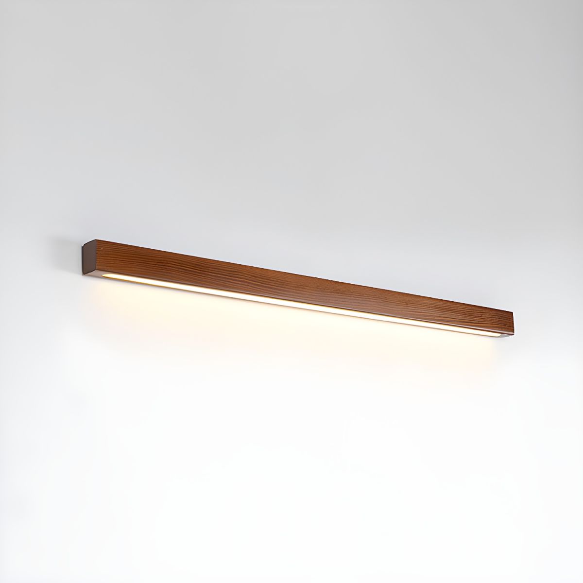 Wandlamp Minimalistisch met Geïntegreerde LED en Houten Behuizing