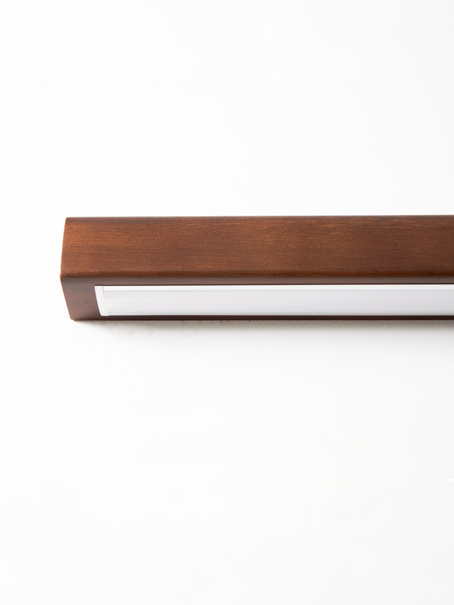 Wandlamp Minimalistisch met Geïntegreerde LED en Houten Behuizing