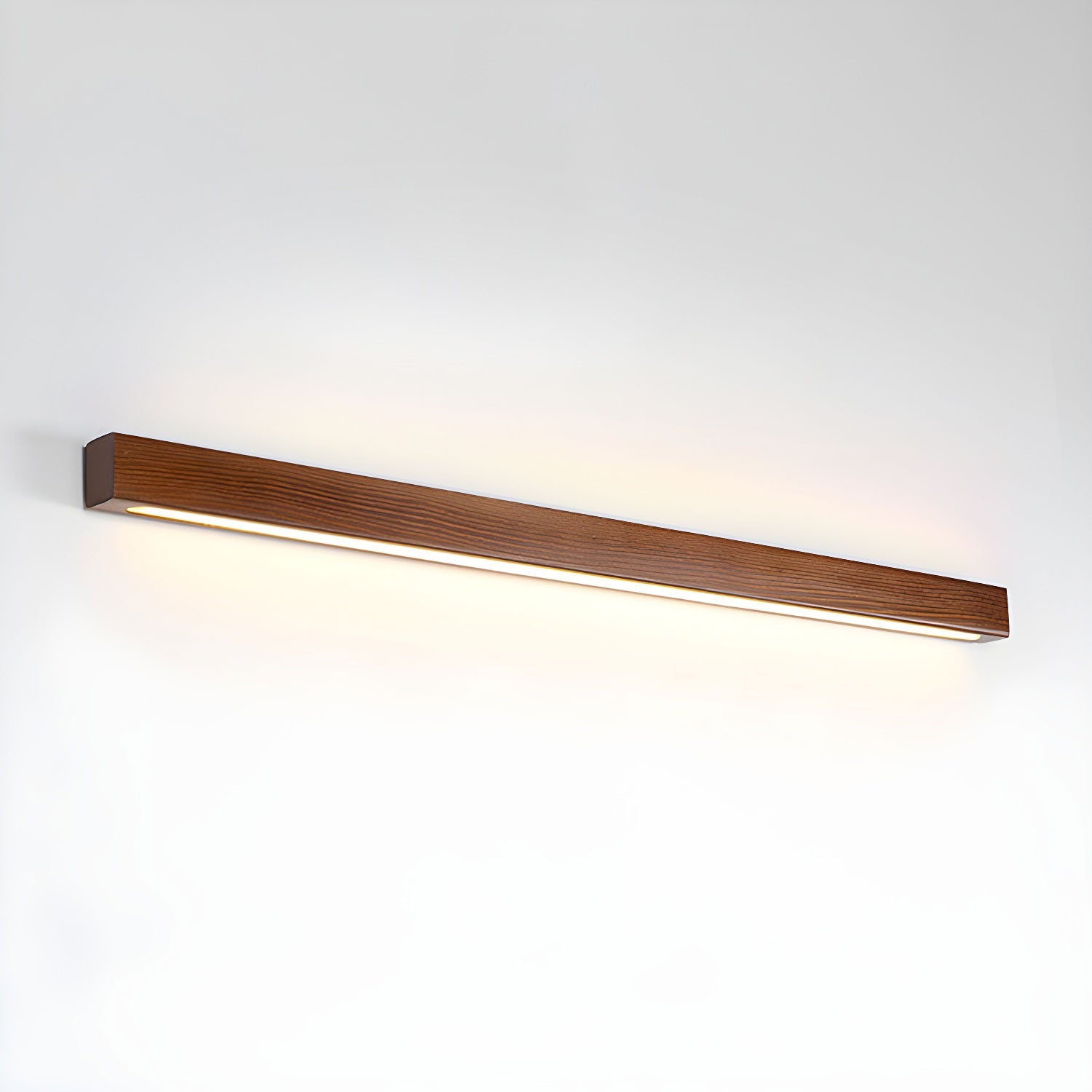 Wandlamp Minimalistisch met Geïntegreerde LED en Houten Behuizing