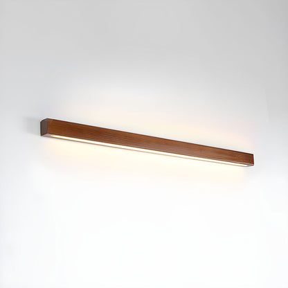 Wandlamp Minimalistisch met Geïntegreerde LED en Houten Behuizing