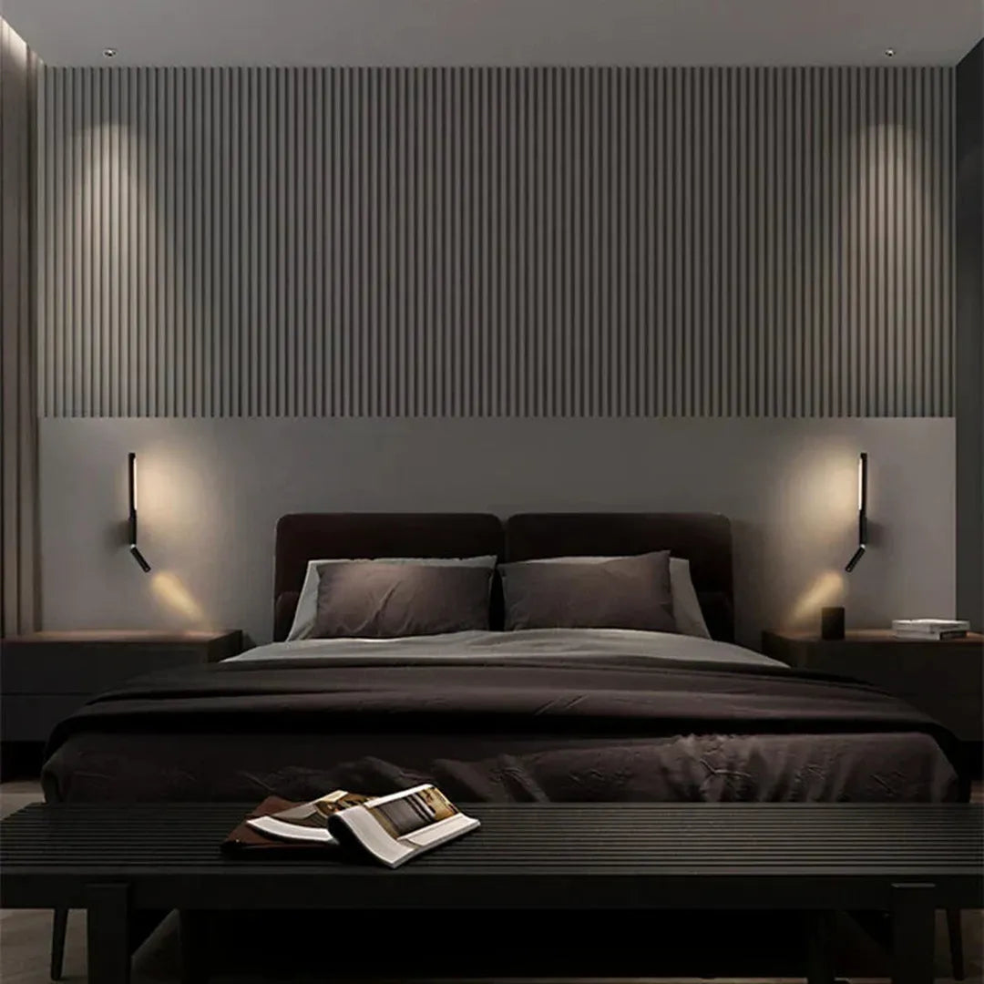 Wandlamp Minimalistisch met Geïntegreerde LED en Leeslamp