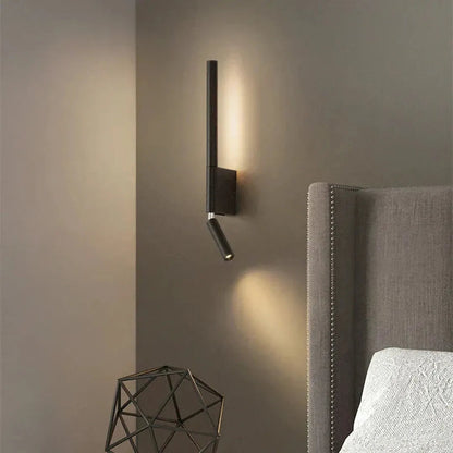 Wandlamp Minimalistisch met Geïntegreerde LED en Leeslamp