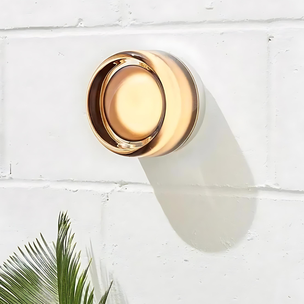 Wandlamp Minimalistisch met Glazen Kap en Geïntegreerde LED