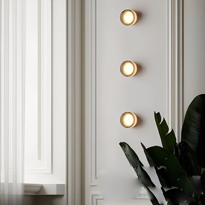 Wandlamp Minimalistisch met Glazen Kap en Geïntegreerde LED