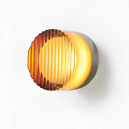 Wandlamp Minimalistisch met Glazen Kap en Geïntegreerde LED