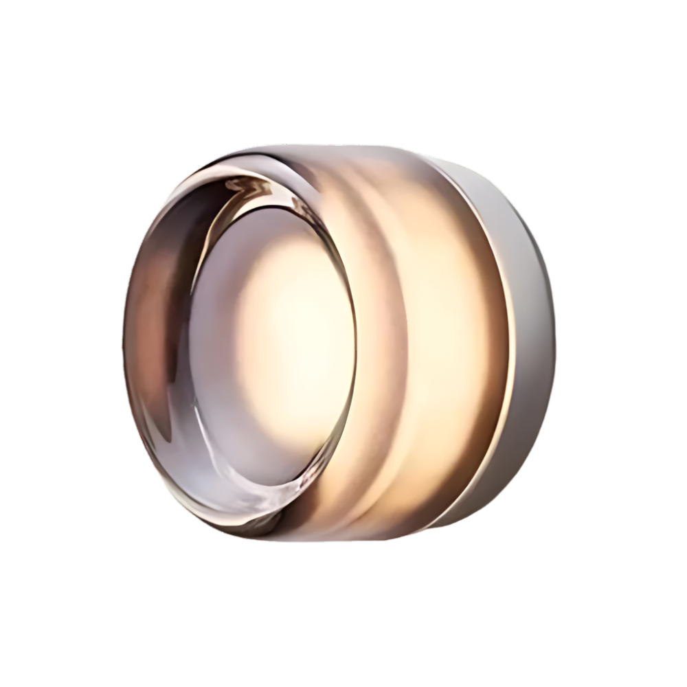 Wandlamp Minimalistisch met Glazen Kap en Geïntegreerde LED
