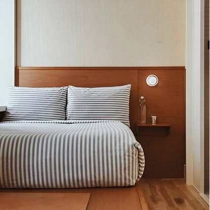 Wandlamp Minimalistisch met Glazen Kap en Geïntegreerde LED