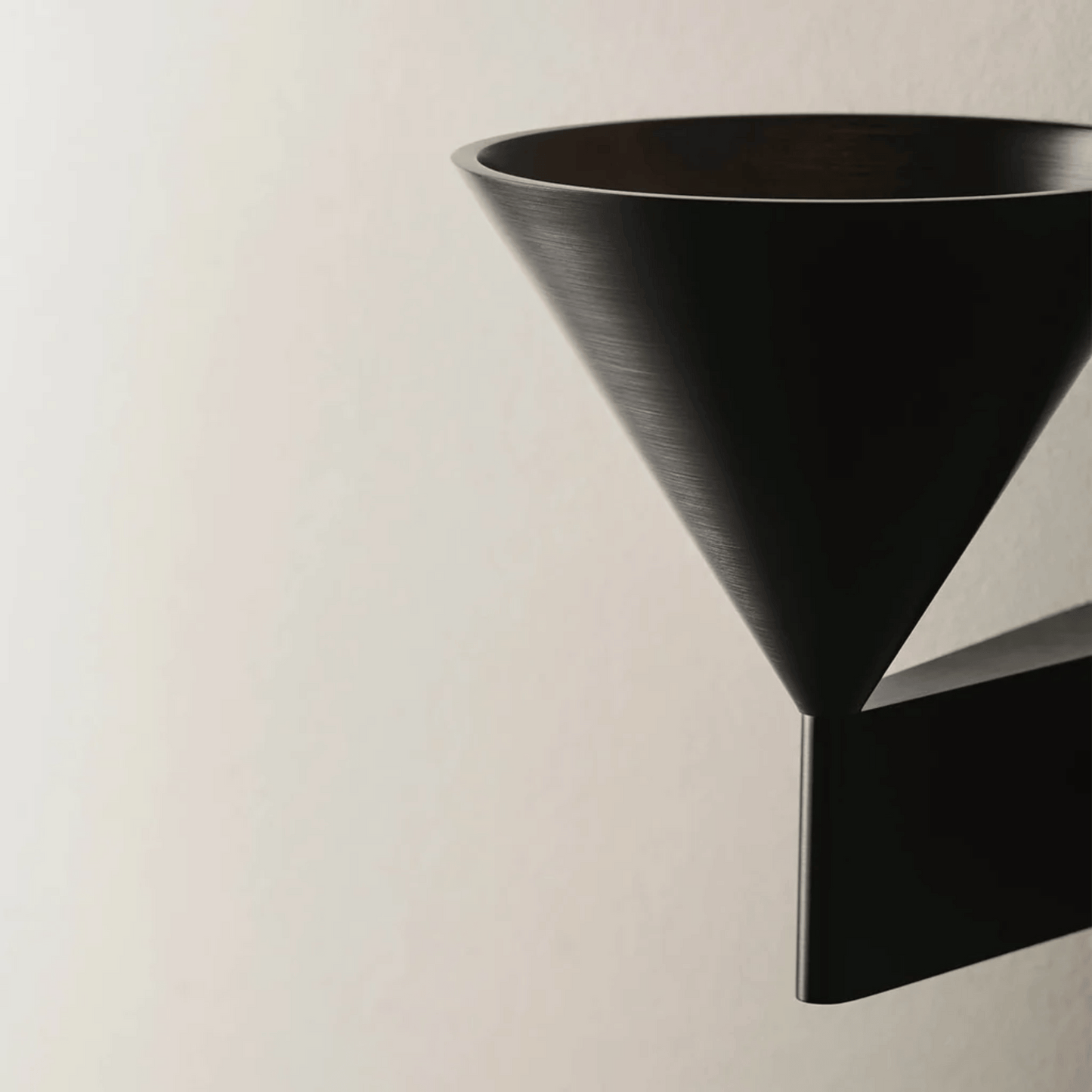 Wandlamp Minimalistisch met Kegelvorm en Up-Down Verlichting