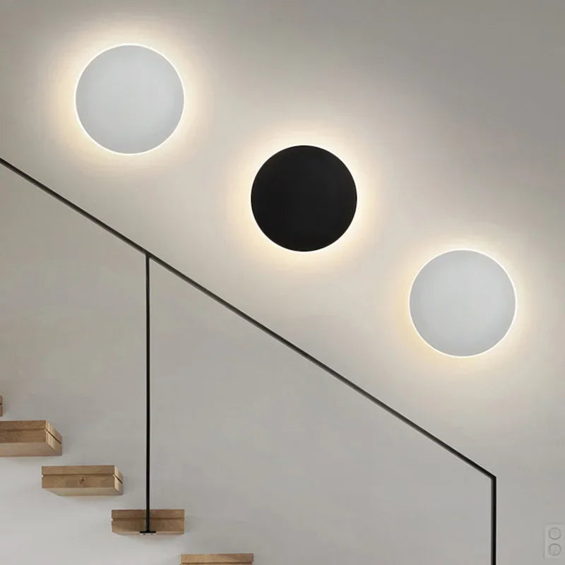 Wandlamp Minimalistisch Rond LED met Indirecte Verlichting