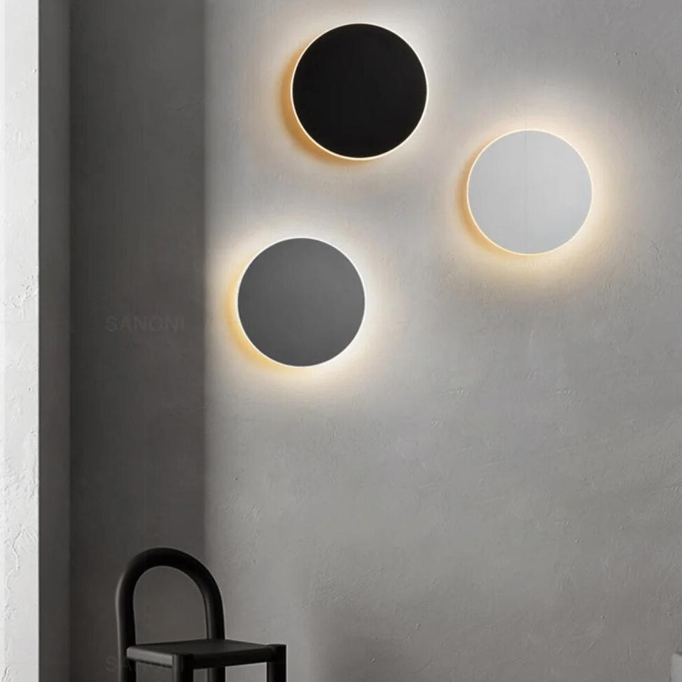 Wandlamp Minimalistisch Rond LED met Indirecte Verlichting