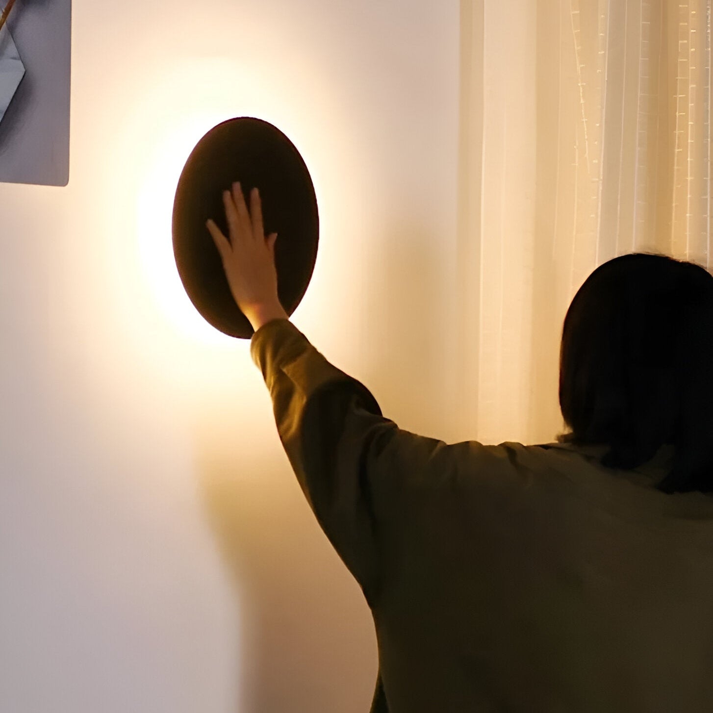Wandlamp Minimalistisch Rond LED met Indirecte Verlichting