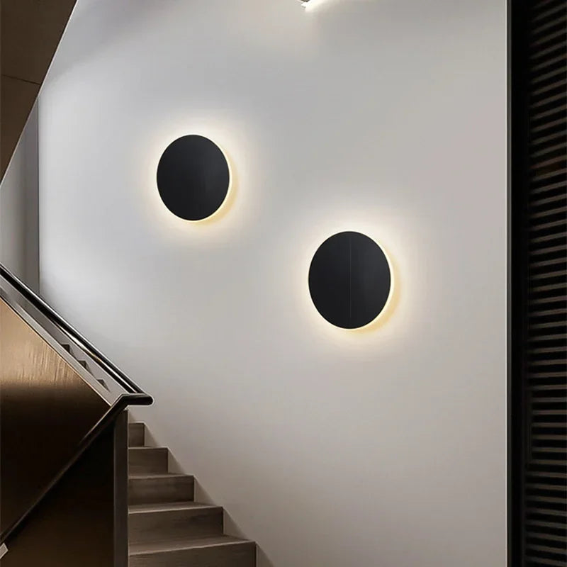 Wandlamp Minimalistisch Rond LED met Indirecte Verlichting