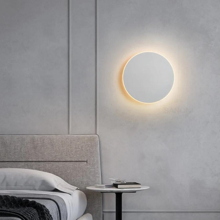Wandlamp Minimalistisch Rond LED met Indirecte Verlichting