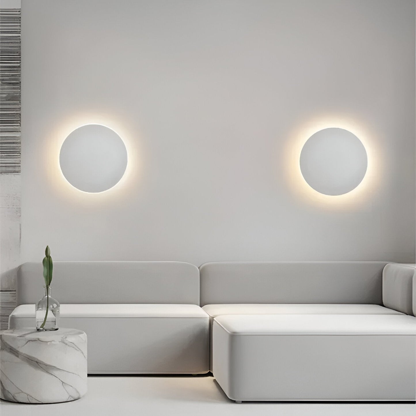Wandlamp Minimalistisch Rond LED met Indirecte Verlichting