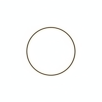 Wandlamp Minimalistisch Rond LED Ring voor Slaapkamer en Woonkamer