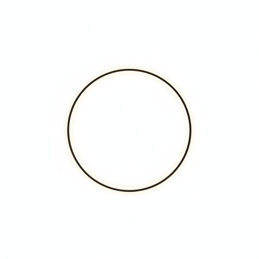 Wandlamp Minimalistisch Rond LED Ring voor Slaapkamer en Woonkamer