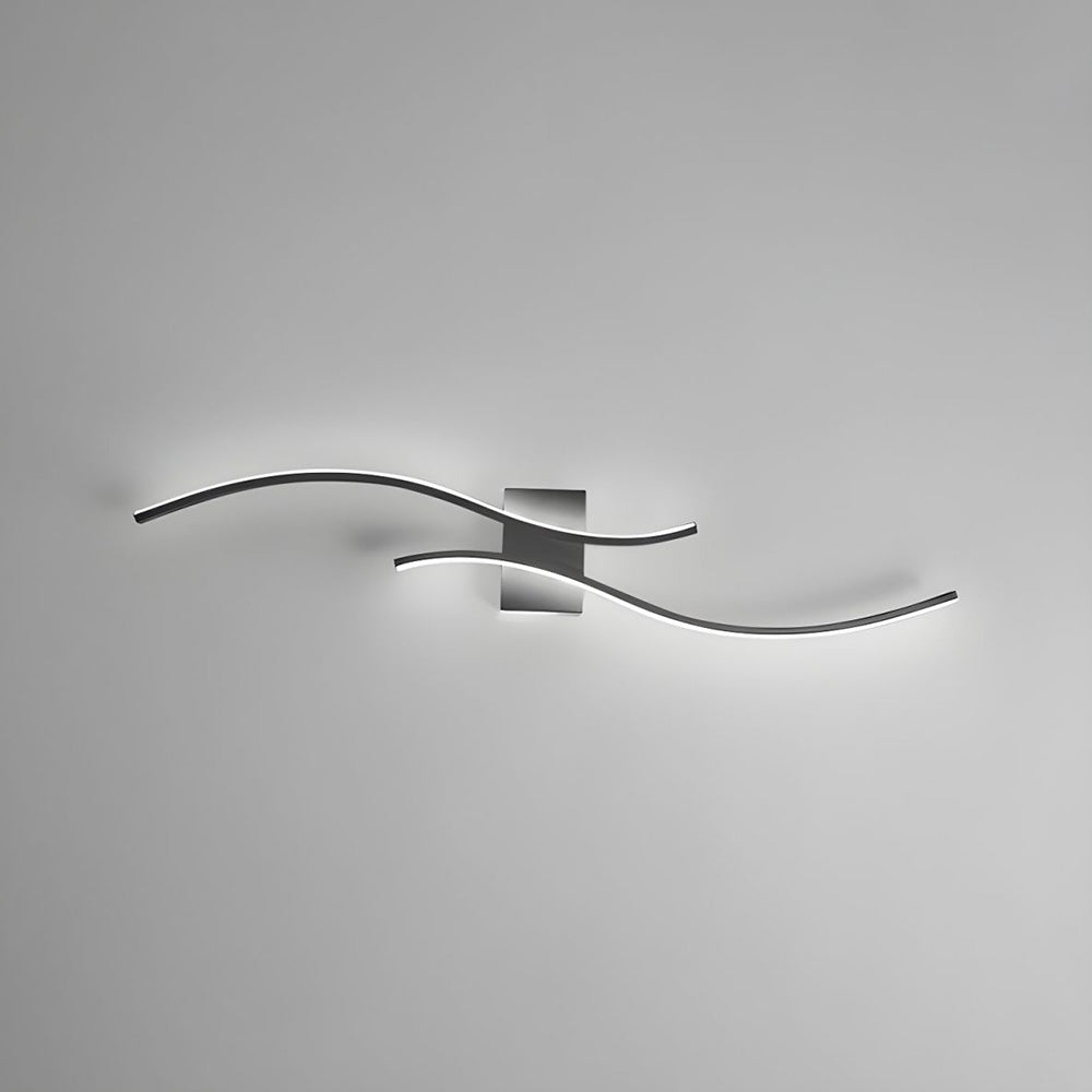 Wandlamp Modern LED Dimbaar met Golvend Design