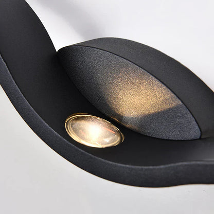 Wandlamp Modern LED met Golvend Design voor Binnen en Buiten