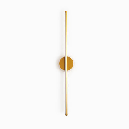 Wandlamp Modern LED met Lineaire Staaf en Ronde Rozet Dimbaar