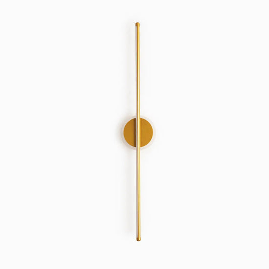Wandlamp Modern LED met Lineaire Staaf en Ronde Rozet Dimbaar
