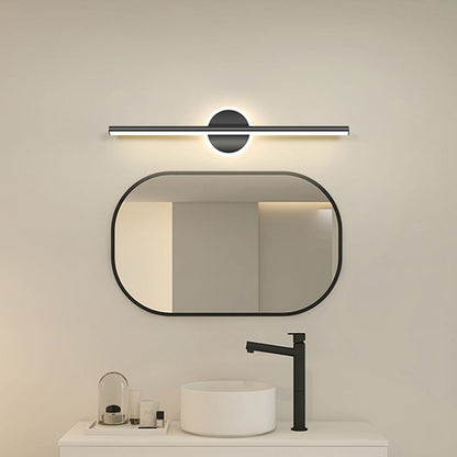 Wandlamp Modern LED met Lineaire Staaf en Ronde Rozet Dimbaar